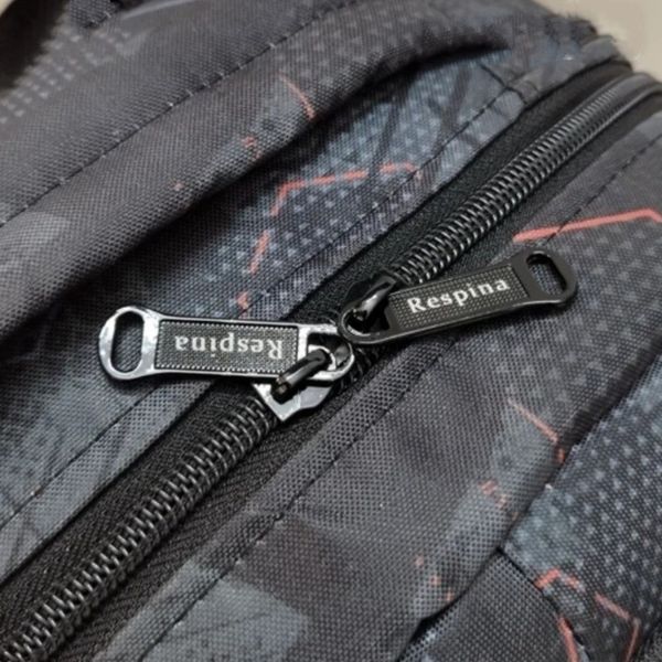 کوله پشتی مدرسه طرح شش ضلعی به همراه جامدادی (برند Respina)