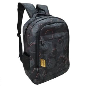 خرید اینترنتی کوله پشتی مدرسه طرح شش ضلعی همراه جامدادی برند Respina