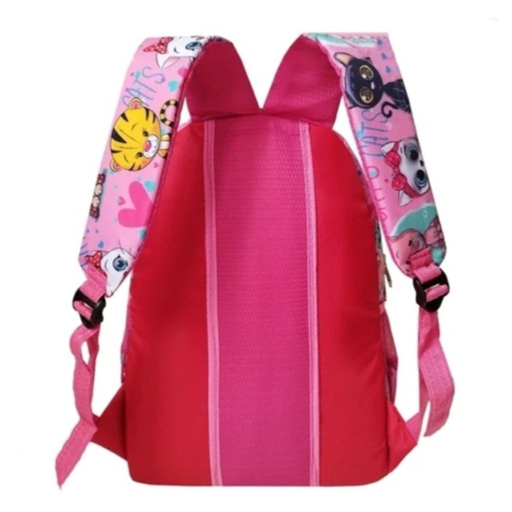 فروش اینترنتی کوله پشتی دخترانه مدرسه طرح کیوت کت