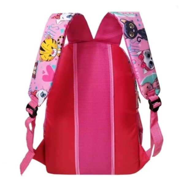 کوله پشتی دخترانه مدرسه طرح کیوت کت