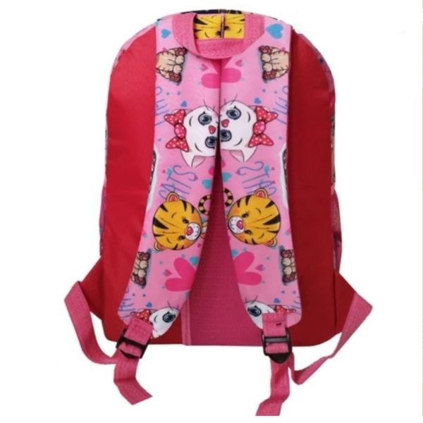 کوله پشتی دخترانه مدرسه طرح کیوت کت