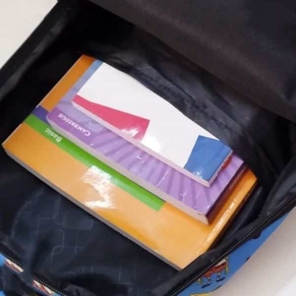 کوله پشتی اسپرت مدرسه طرح جذاب باب اسفنجی