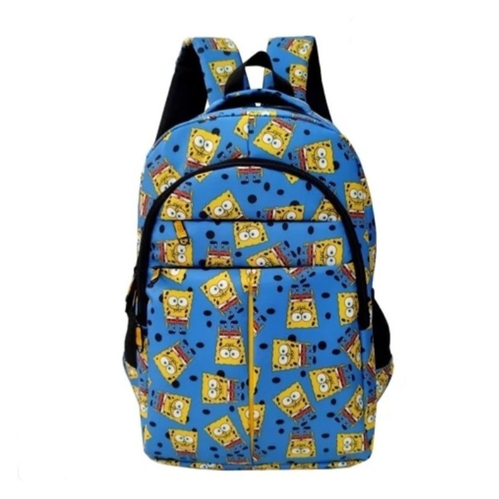 فروش اینترنتی کوله پشتی اسپرت مدرسه طرح جذاب باب اسفنجی