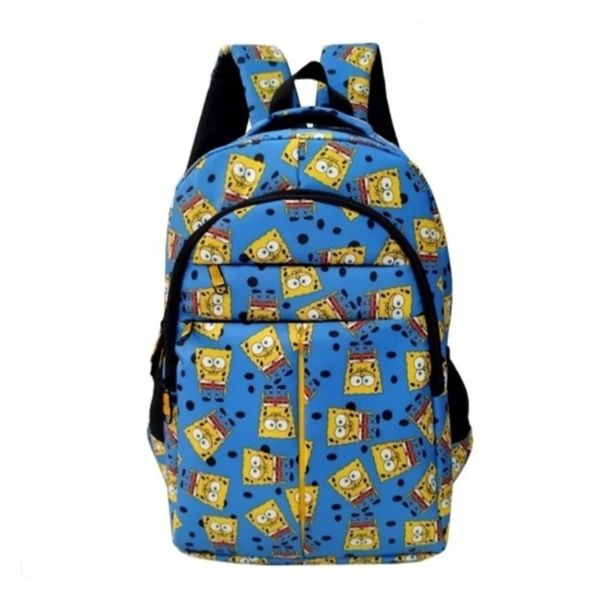 کوله پشتی اسپرت مدرسه طرح جذاب باب اسفنجی