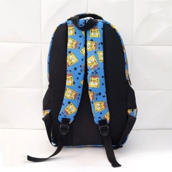 کوله پشتی اسپرت مدرسه طرح جذاب باب اسفنجی