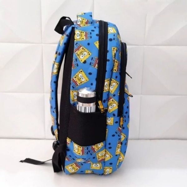 کوله پشتی اسپرت مدرسه طرح جذاب باب اسفنجی