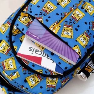 فروش اینترنتی کوله پشتی اسپرت مدرسه طرح جذاب باب اسفنجی