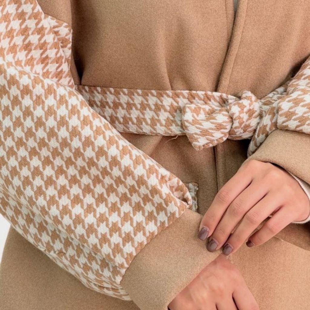 خرید انلاین پالتو ترکیبی جنیفر