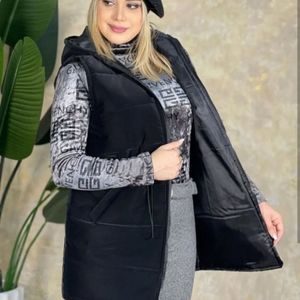 قیمت ارزان پافر زنانه طرح سیلیکونی براق