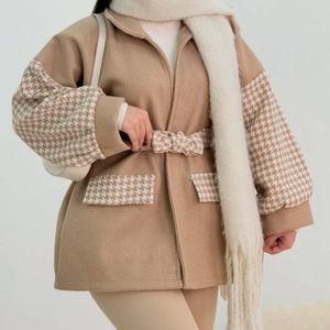 پالتو  زنانه طرح ترکیبی جنیفر