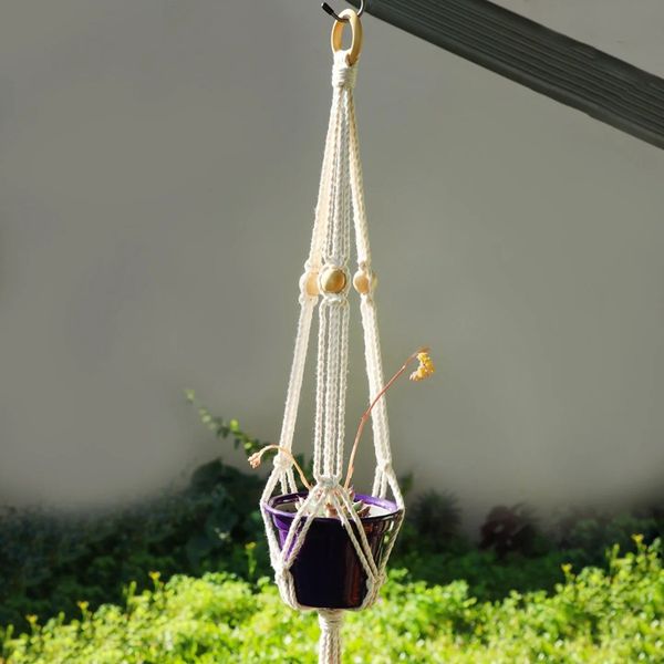 هولدر گل مکرومه طرح بابونه