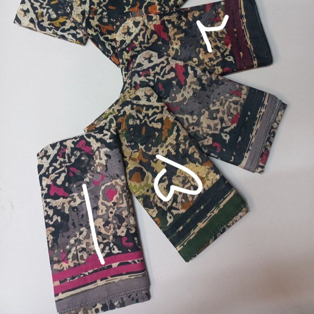 قیمت روسری نخی دوردوخت زنانه قواره 120