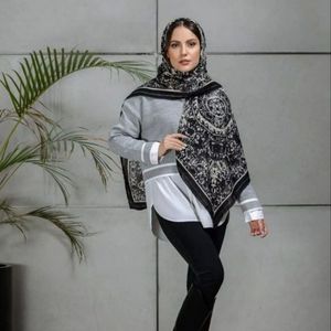 قیمت روسری نخی دوردوخت زنانه قواره 120