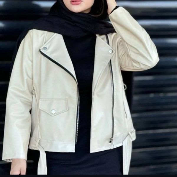 کت چرم زنانه طرح تیلور