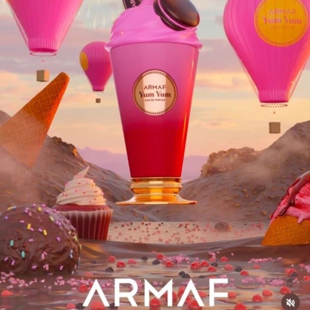 قیمت ادکلن زنانه آرماف مدل یام یام اصلی armaf yum yum