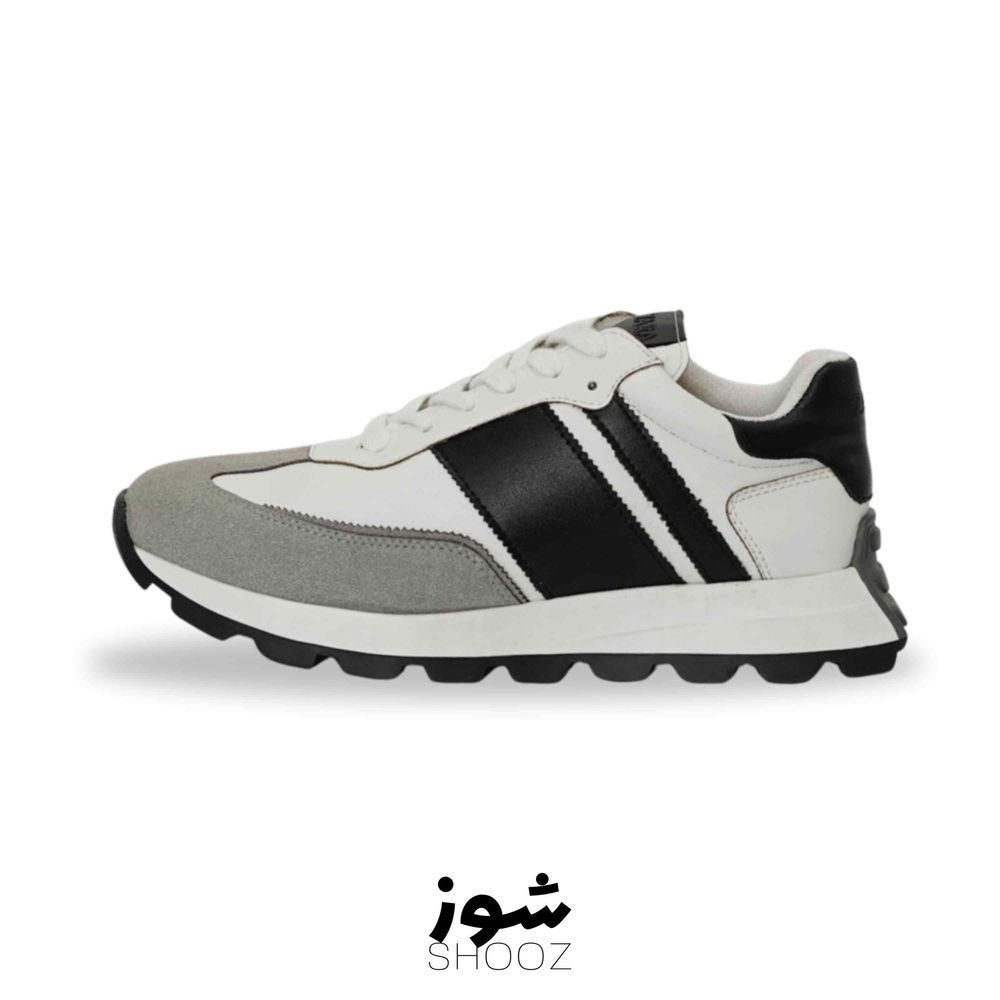 خرید اینترنتی قیمت کتونی مردانه زارا سفید مشکی زیره زیلان