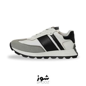 کتونی مردانه زارا سفید مشکی زیره زیلان