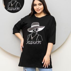 مشخصات تیشرت لانگ نخ پنبه