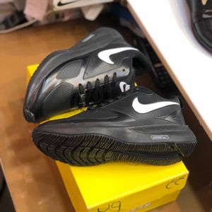 خرید آنلاین کفش نایک گاید چرم مردانه رنگ مشکی تمام