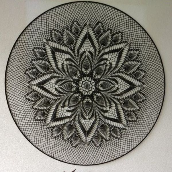 ماندالا طرح هشت پر