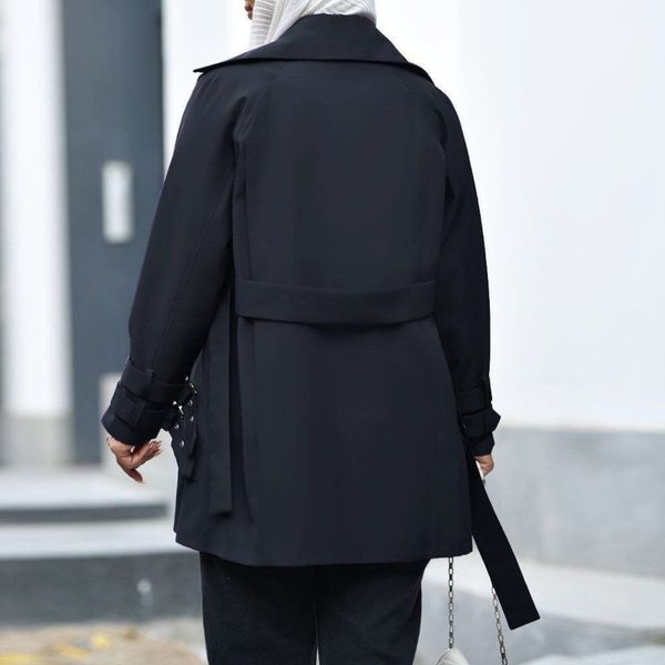 بارونی آستردار مدل نازنین رنگ مشکی