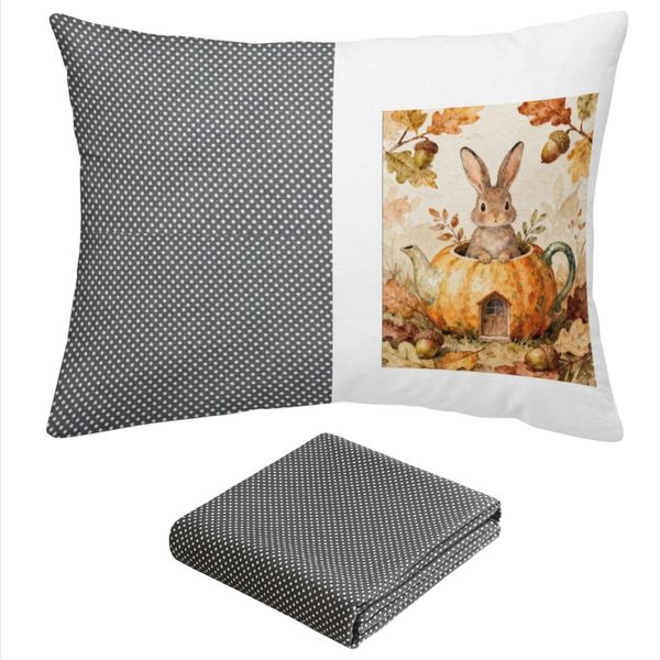 ملحفه تشک مدل کشدار طرح کدو یک نفره 2تکه