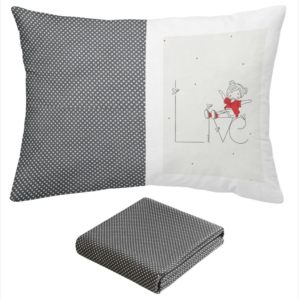 فروش اینترنتی ملحفه تشک مدل کشدار طرح love یک نفره 2تکه