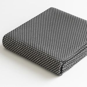 ملحفه تشک مدل کشدار طرح مترسک یک نفره 2تکه