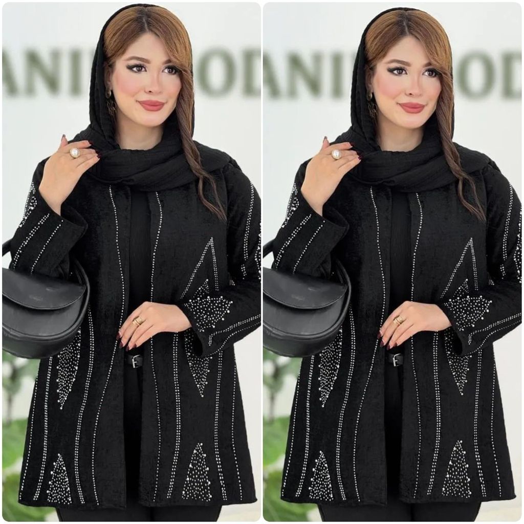 خرید آنلاین کت مخمل مجلسی چشمه