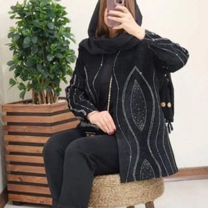 خرید آنلاین کت مخمل مجلسی چشمه