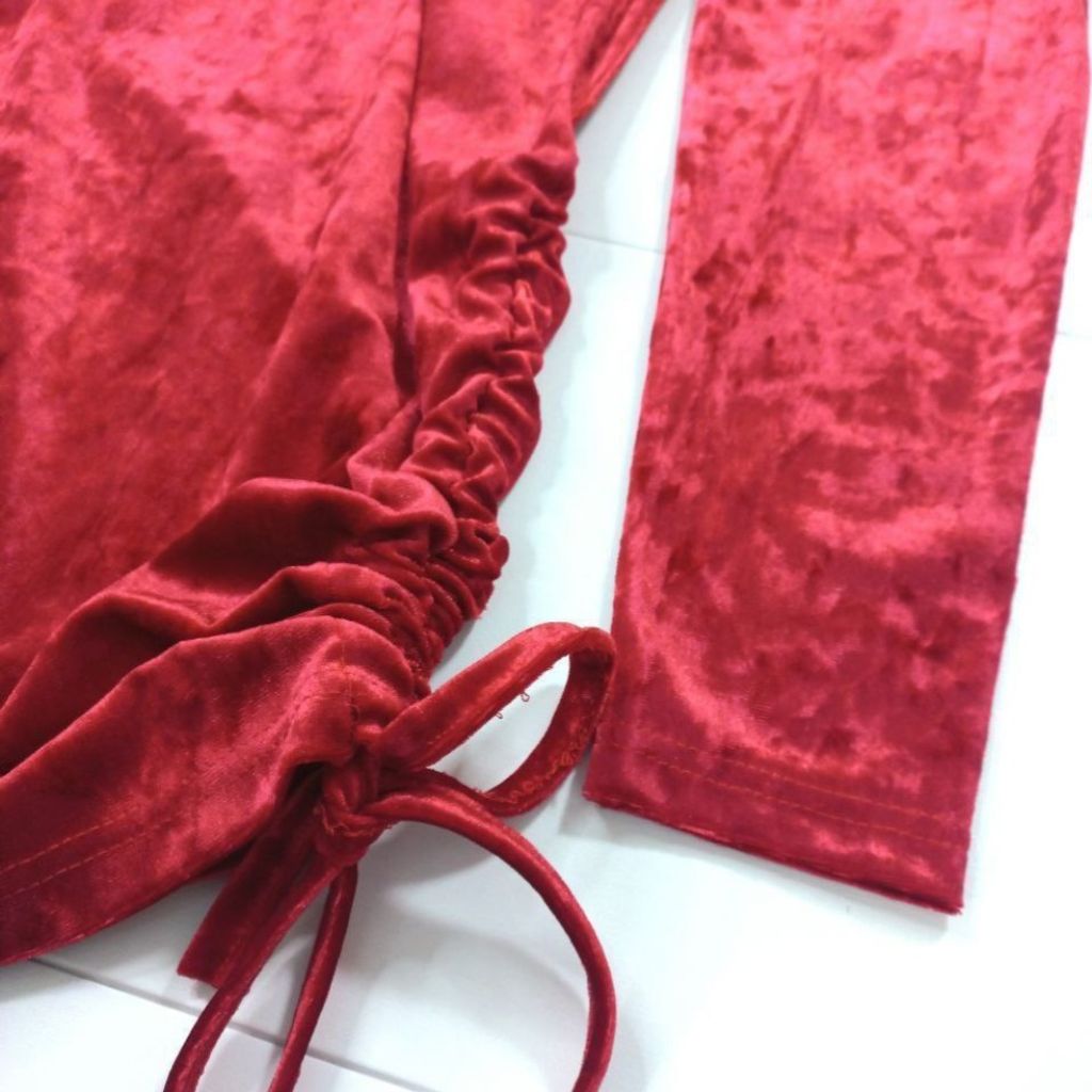 خرید اینترنتی شومیز مخمل مدل ملکه