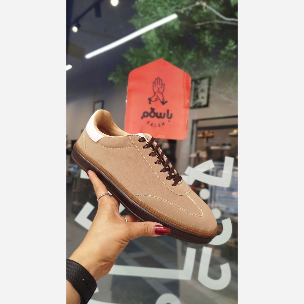 خرید انلاین کفش کتونی کلوین کلین گردویی مردانه/فروش اقساطی