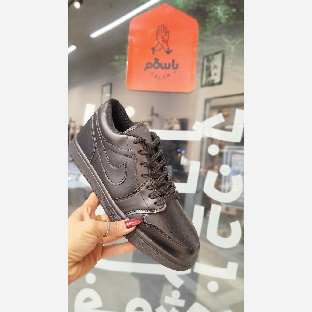 مشخصات کفش کتونی نایک جردن رنگ مشکی مردانه/فروش اقساطی