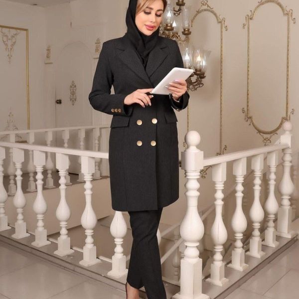 ست مانتو شلوار دیپلمات اداری