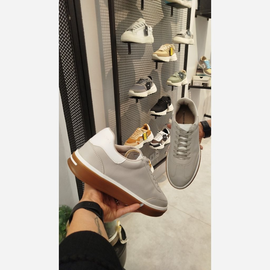 خرید اینترنتی کفش کتونی کلوین کلین طوسی مردانه/فروش اقساطی