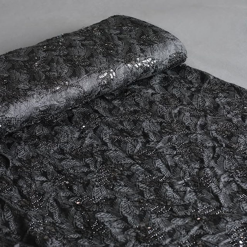 خرید اینترنتی قیمت پارچه ژاکارد ابریشم جواهر دوزی