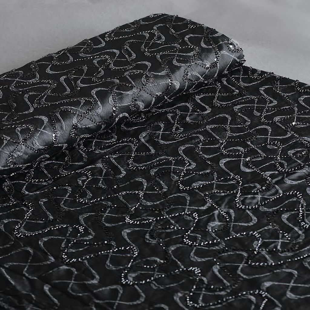 خرید اینترنتی قیمت پارچه ژاکارد ابریشم جواهر دوزی