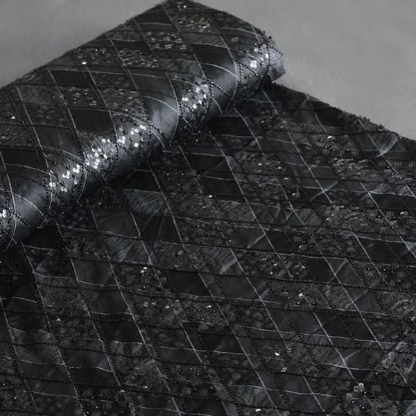 پارچه ژاکارد ابریشم جواهر دوزی