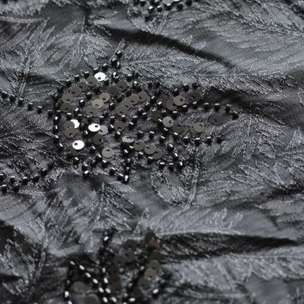 پارچه ژاکارد ابریشم جواهر دوزی