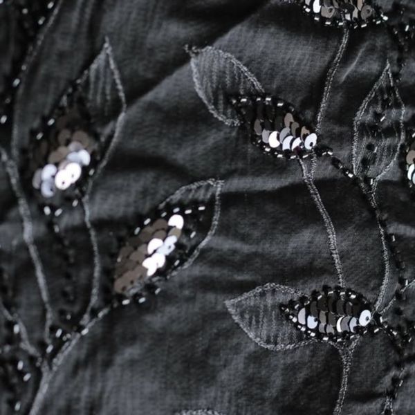 پارچه ژاکارد ابریشم جواهر دوزی