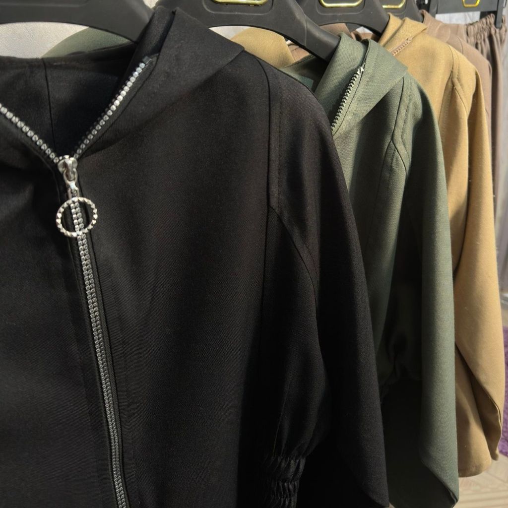 خرید اینترنتی ست هودی زیپ و شلوار نورا