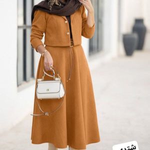 خرید آنلاین کت دامن کبریتی نسترن