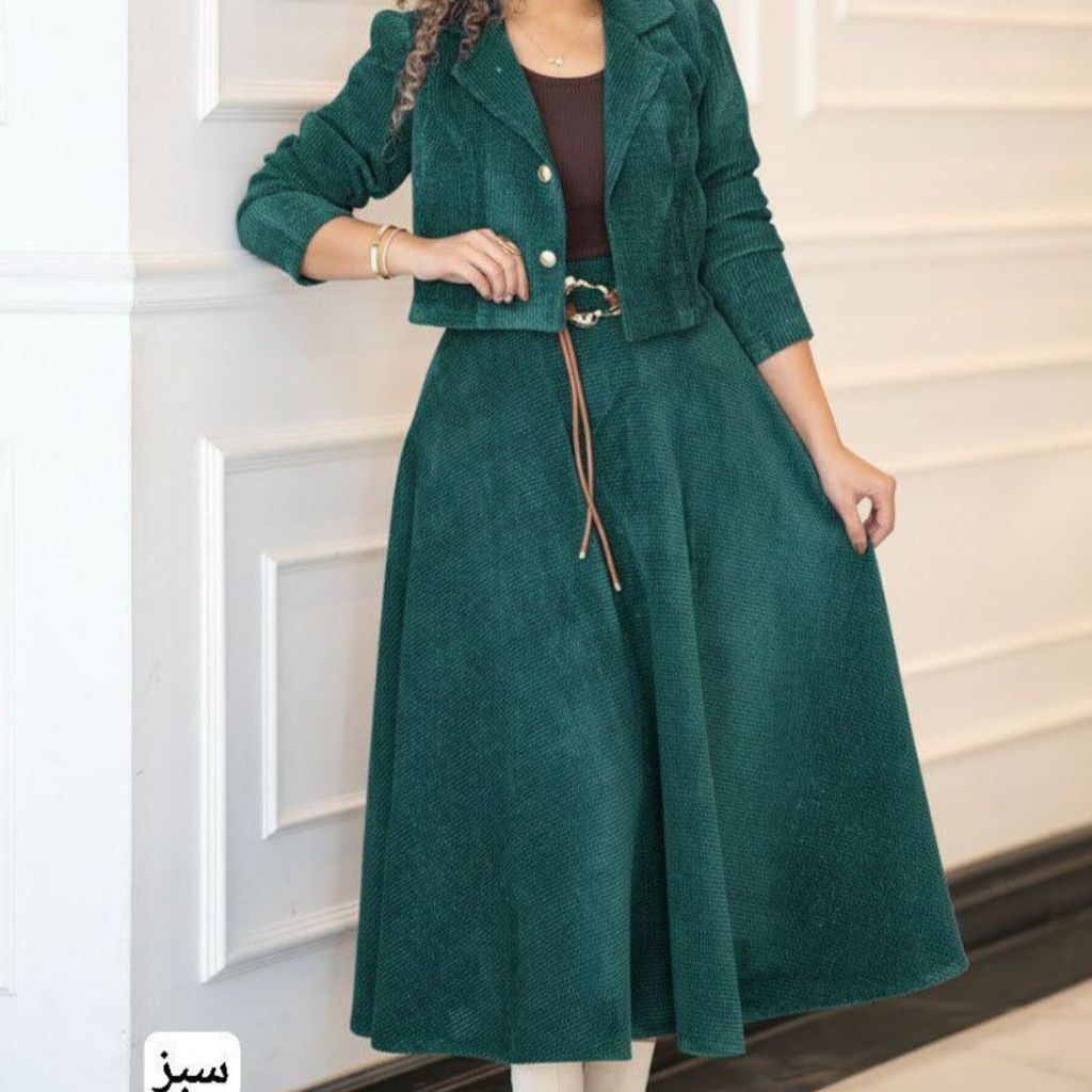 خرید آنلاین کت دامن کبریتی نسترن