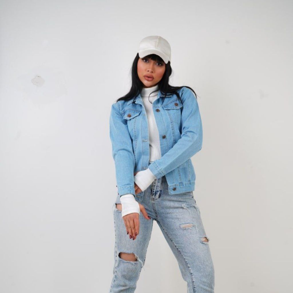 قیمت کت جین زنانه یخی