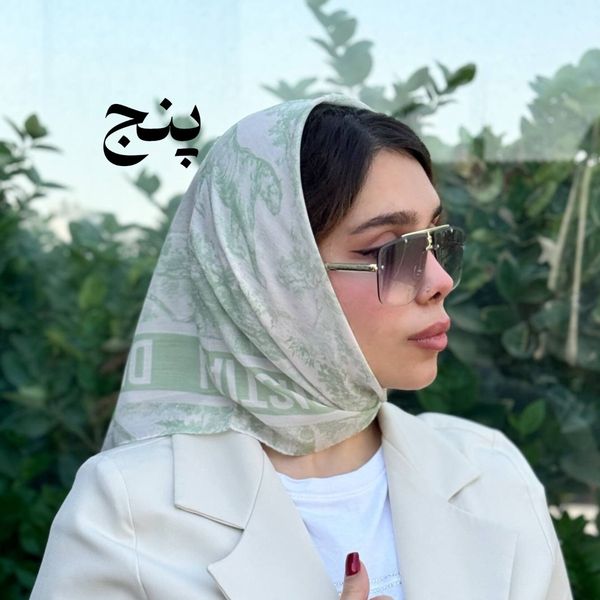مینی اسکارف نخی دیور جنگل مزونی