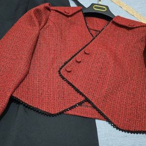 خرید انلاین کت وسارافون انار یلدایی نورا