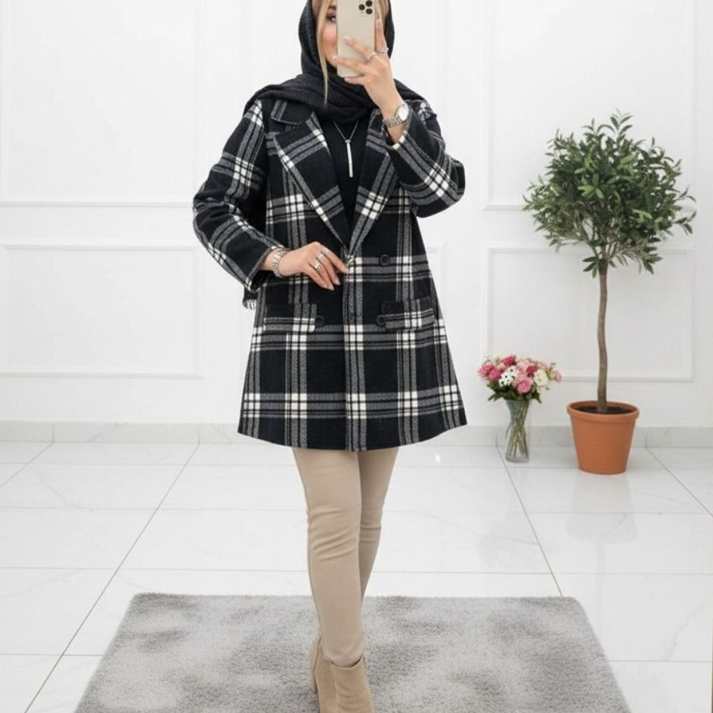 خرید انلاین کت پشمی ساغر