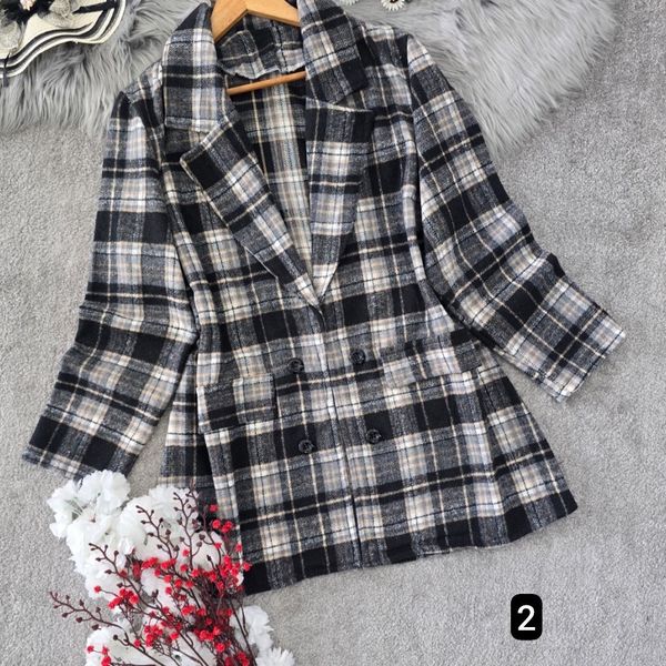 کت پشمی زنانه طرح ساغر