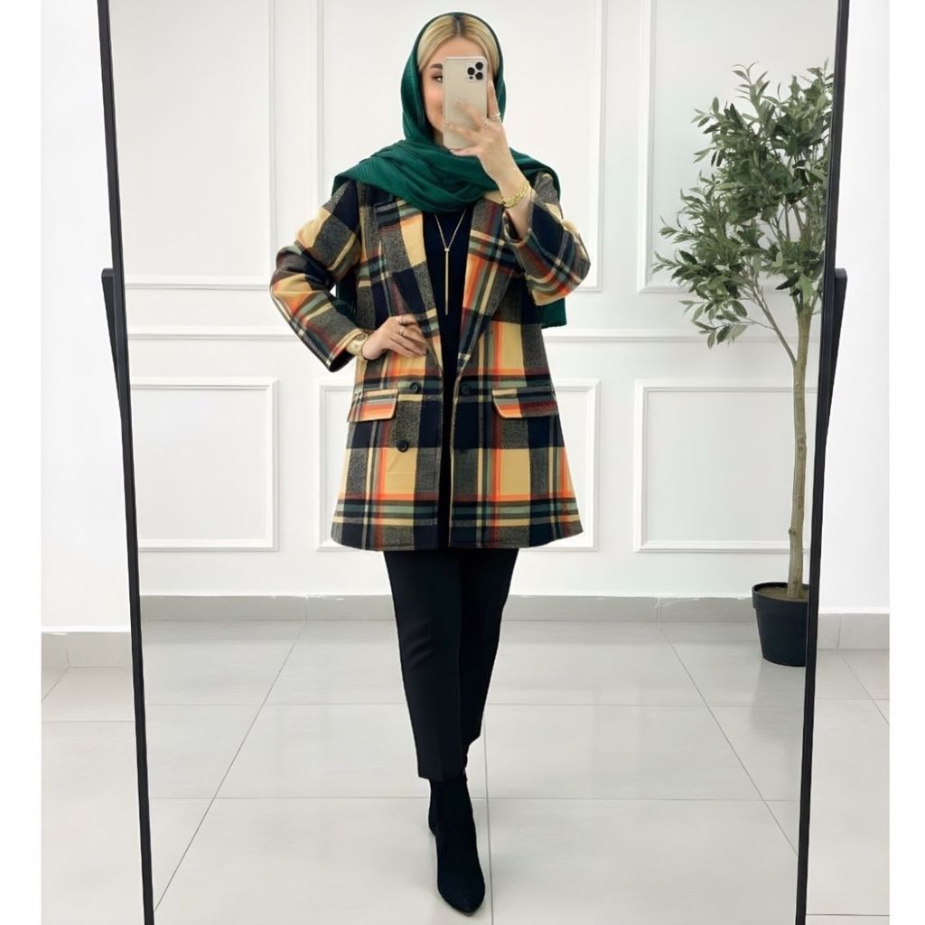 مشخصات کت پشمی زنانه طرح ساغر