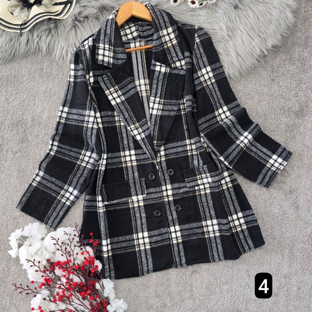 خرید اینترنتی کت پشمی زنانه طرح ساغر